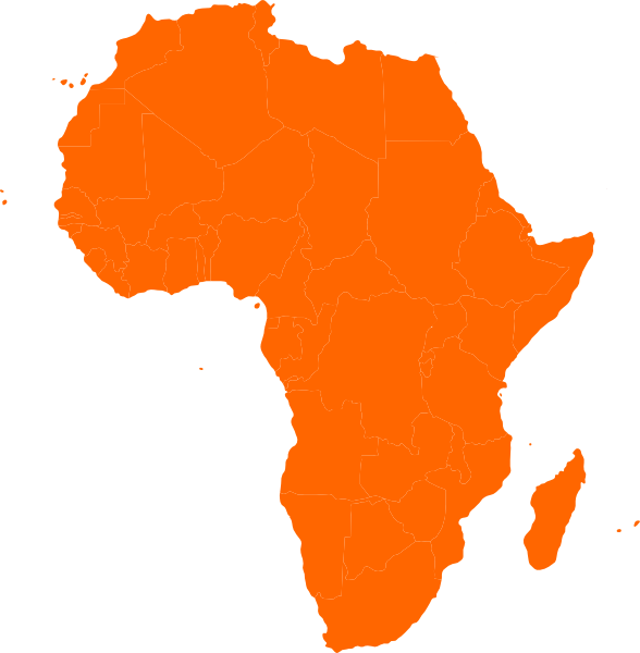 Map of Nigeria showing RIGD national coverage